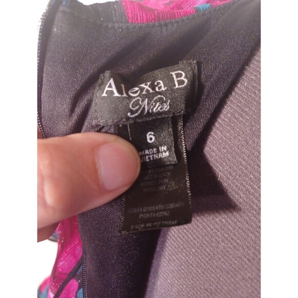 ALEXA B Nites Floral  Dress‎ - Picture 3 of 7